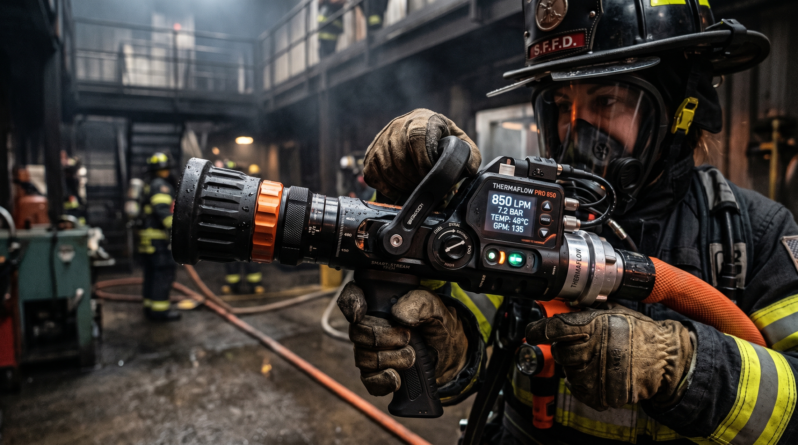 HEN Technologies fire nozzle sensor